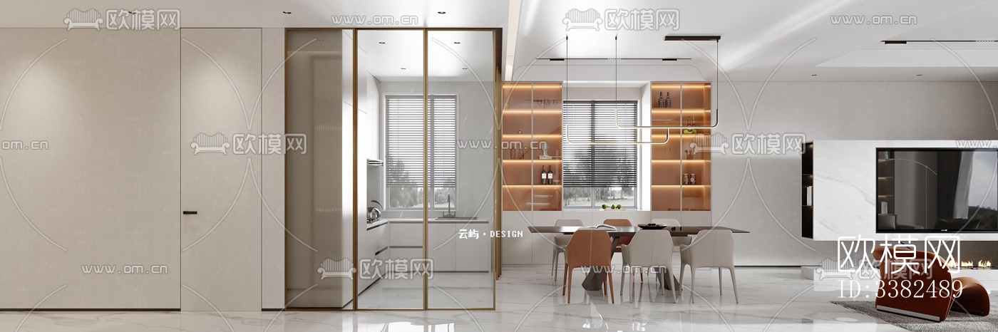 现代别墅效果图下载（渲染图10）