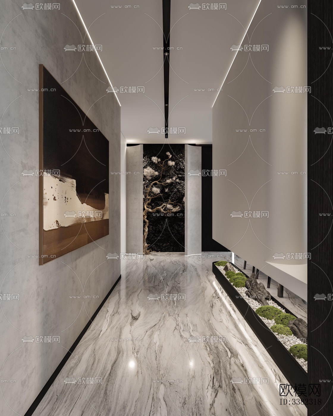 现代别墅效果图下载（渲染图2）