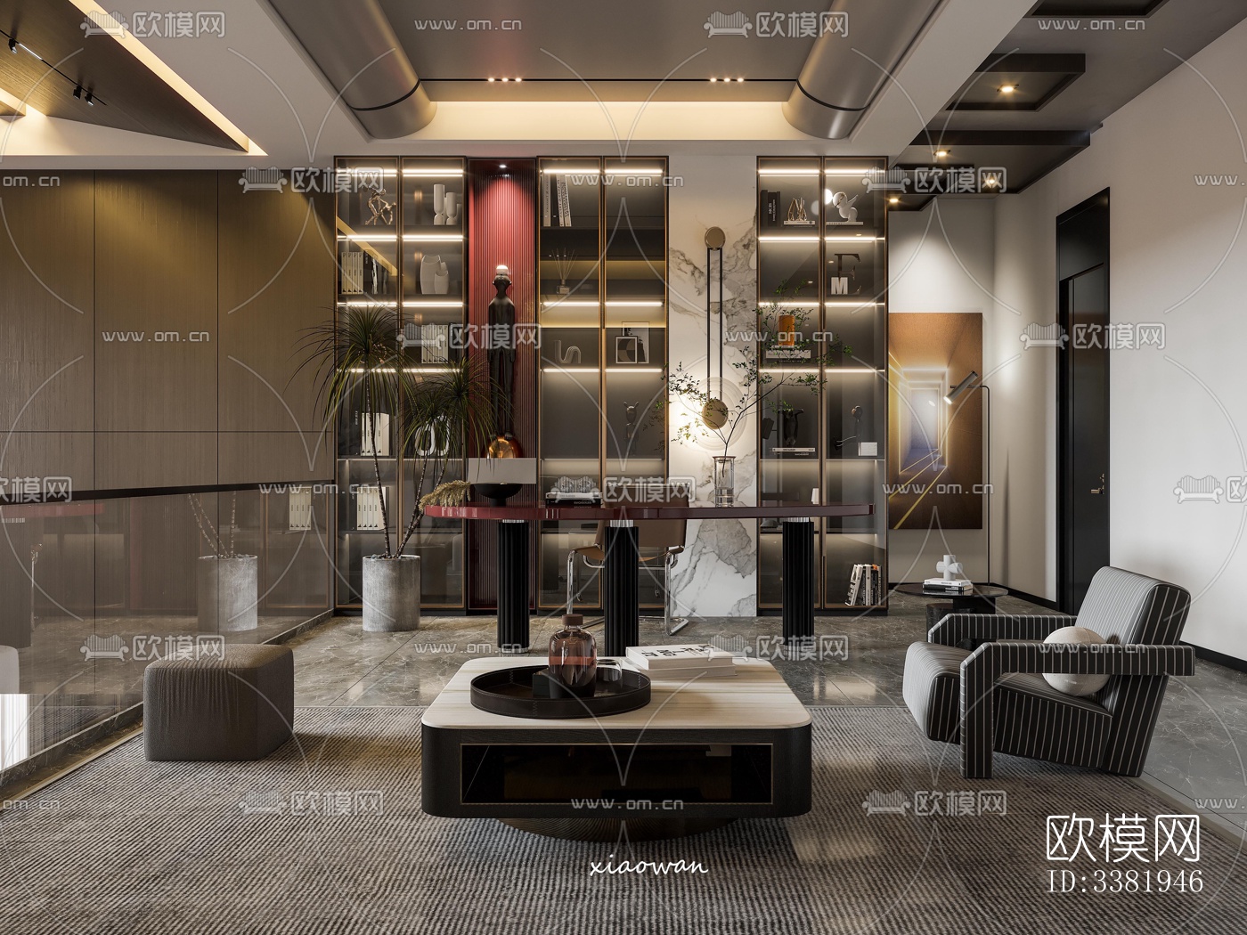 现代别墅效果图下载（渲染图6）