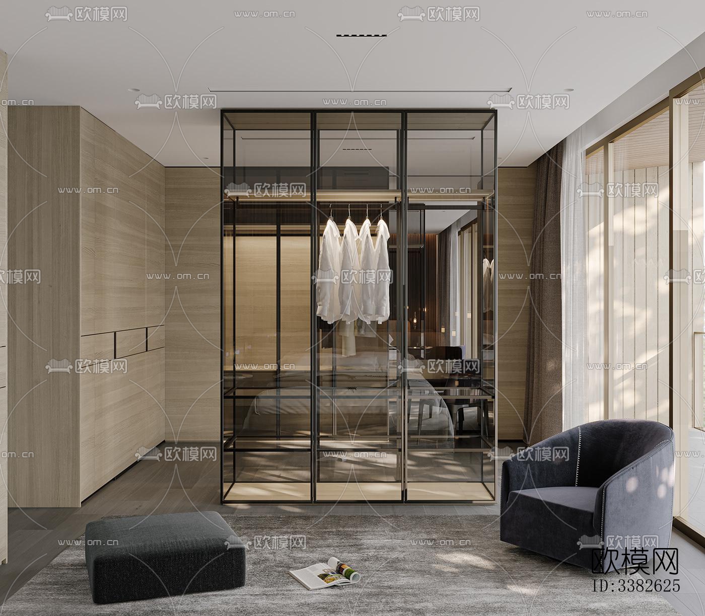 现代别墅效果图下载（渲染图16）