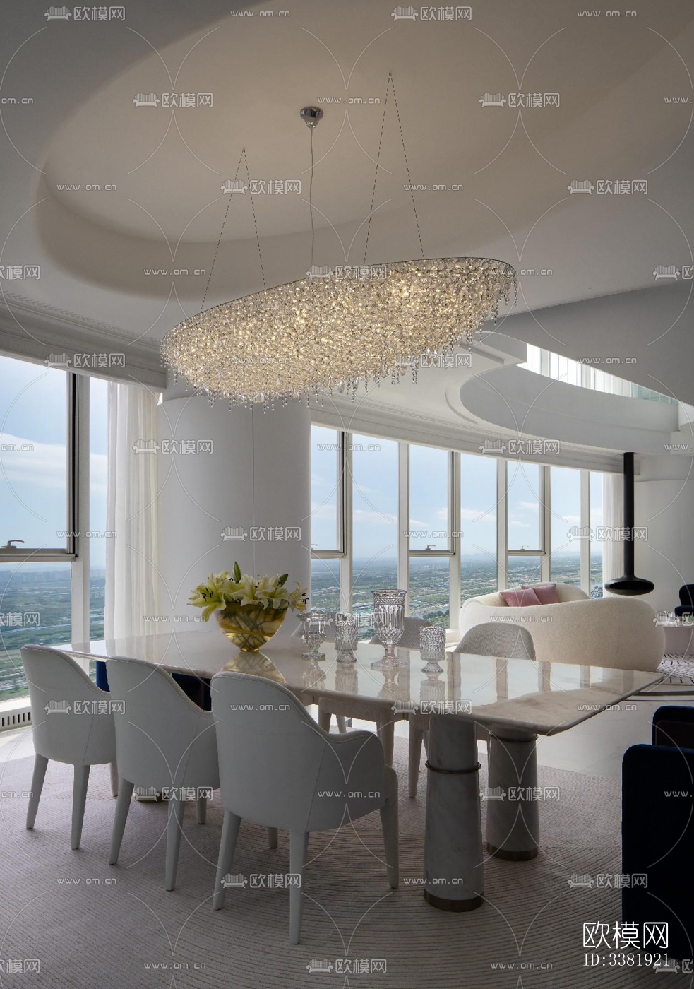 现代别墅效果图下载（渲染图7）