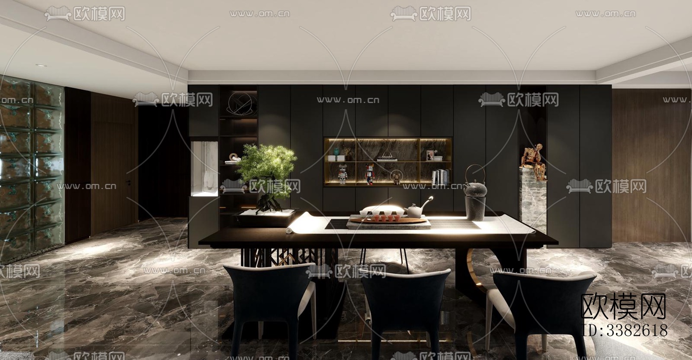 现代别墅效果图下载（渲染图3）