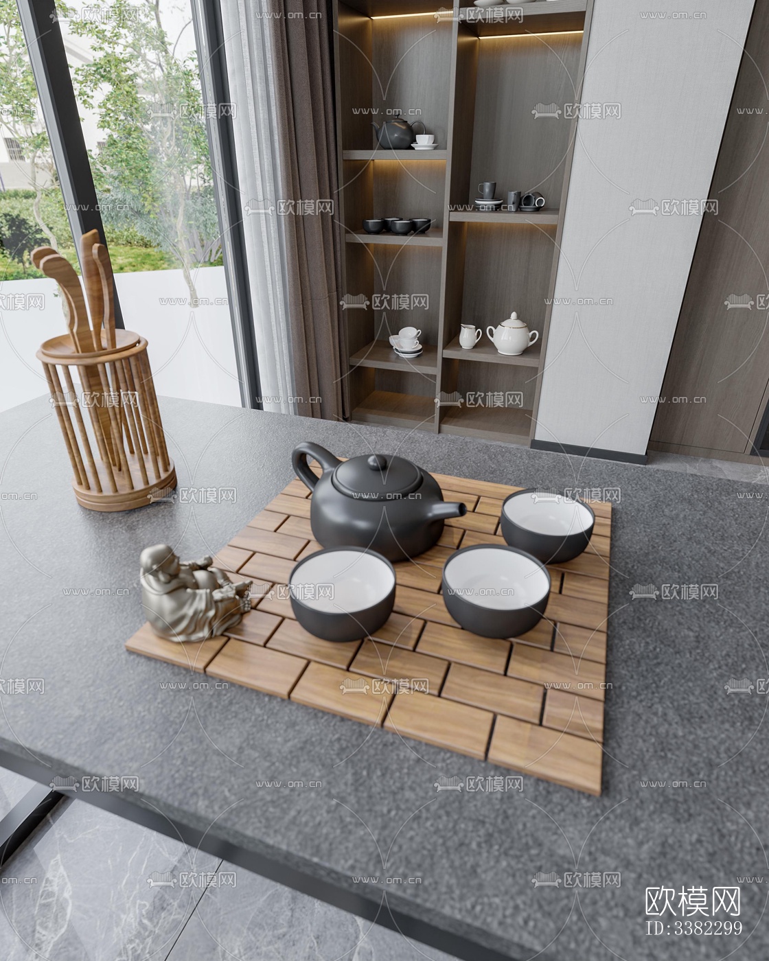 现代别墅效果图下载（渲染图9）