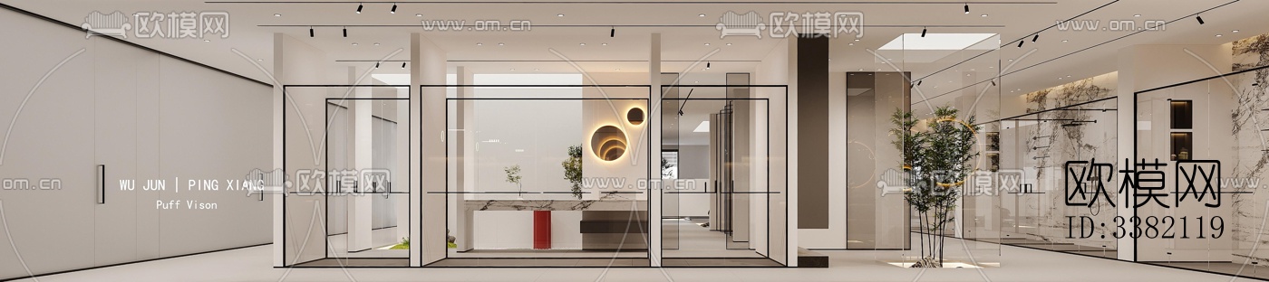 现代别墅效果图下载（渲染图14）
