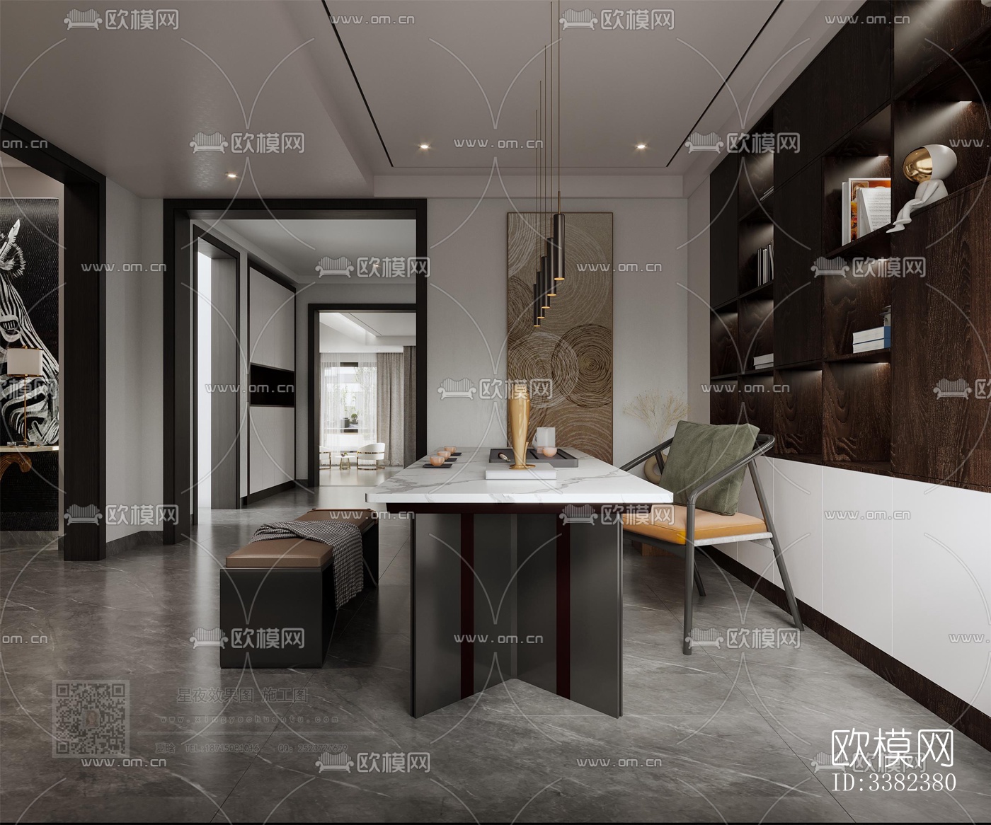 现代别墅效果图下载（渲染图16）