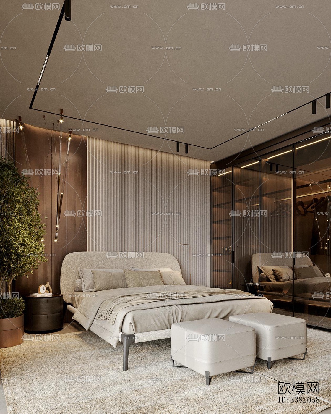 现代别墅效果图下载（渲染图5）