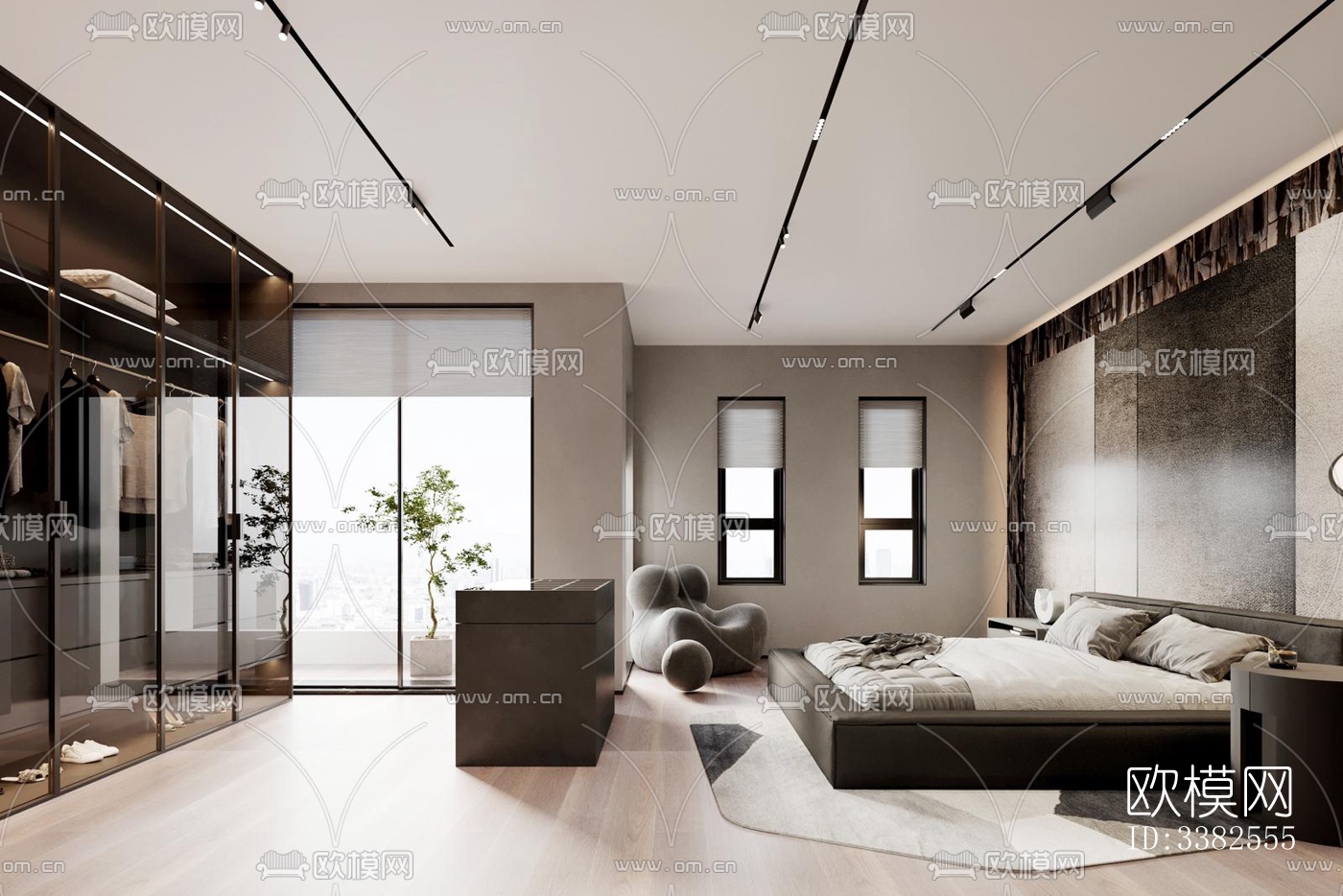 现代别墅效果图下载（渲染图8）