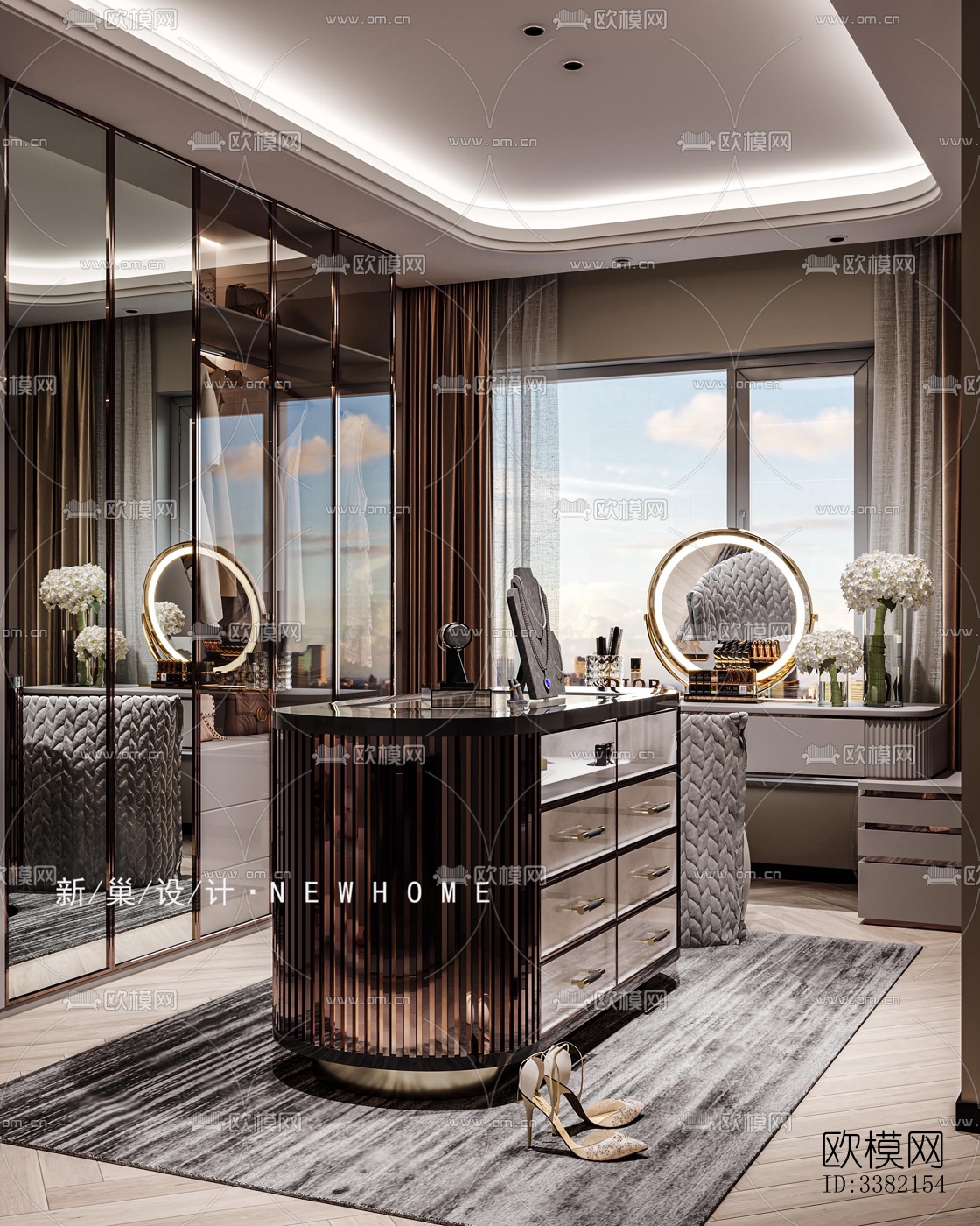 现代别墅效果图下载（渲染图14）