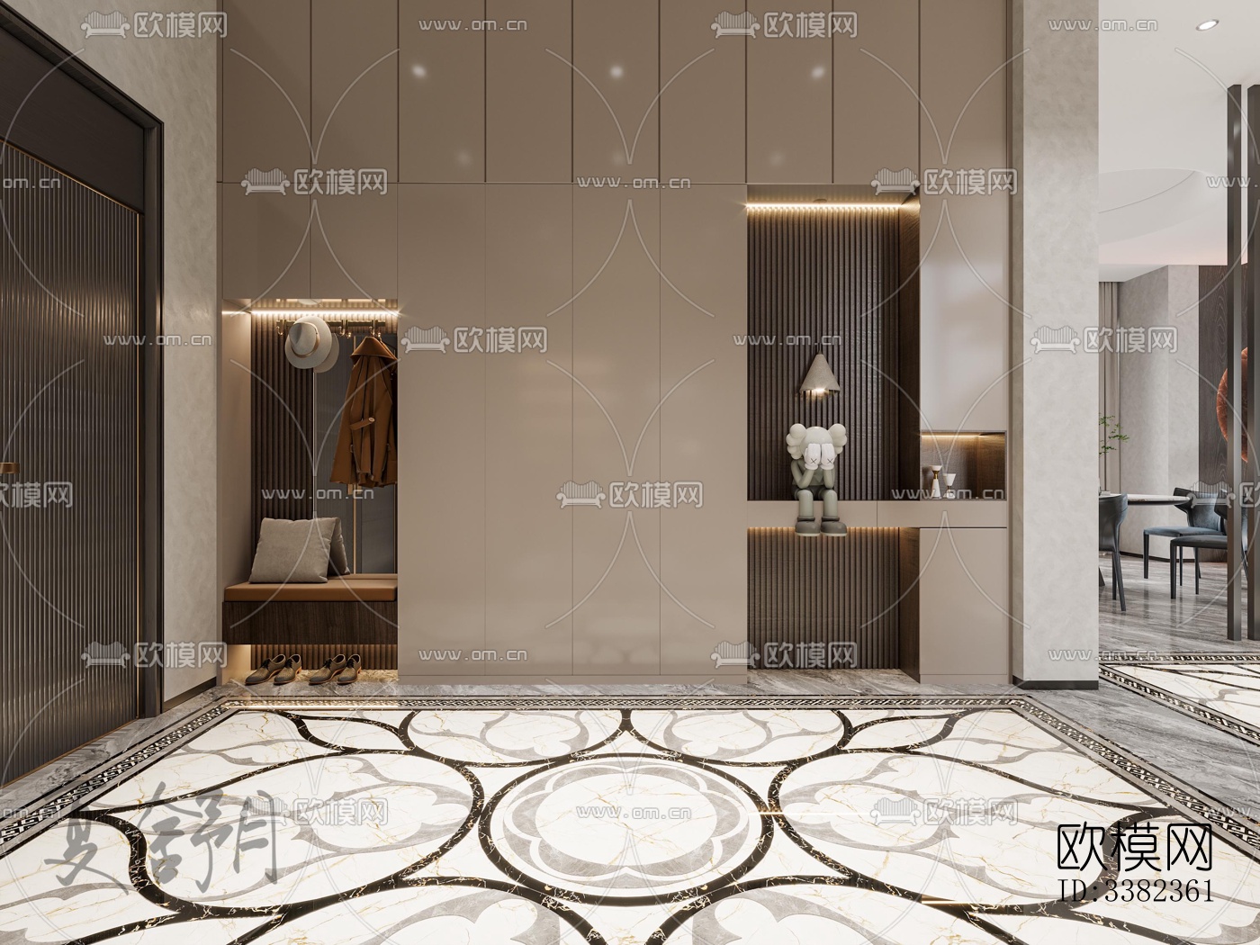 现代别墅效果图下载（渲染图8）