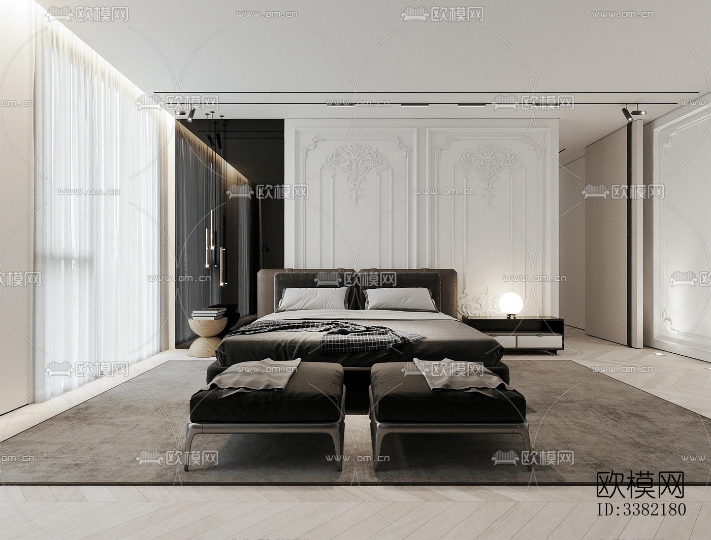 现代别墅效果图下载（渲染图9）