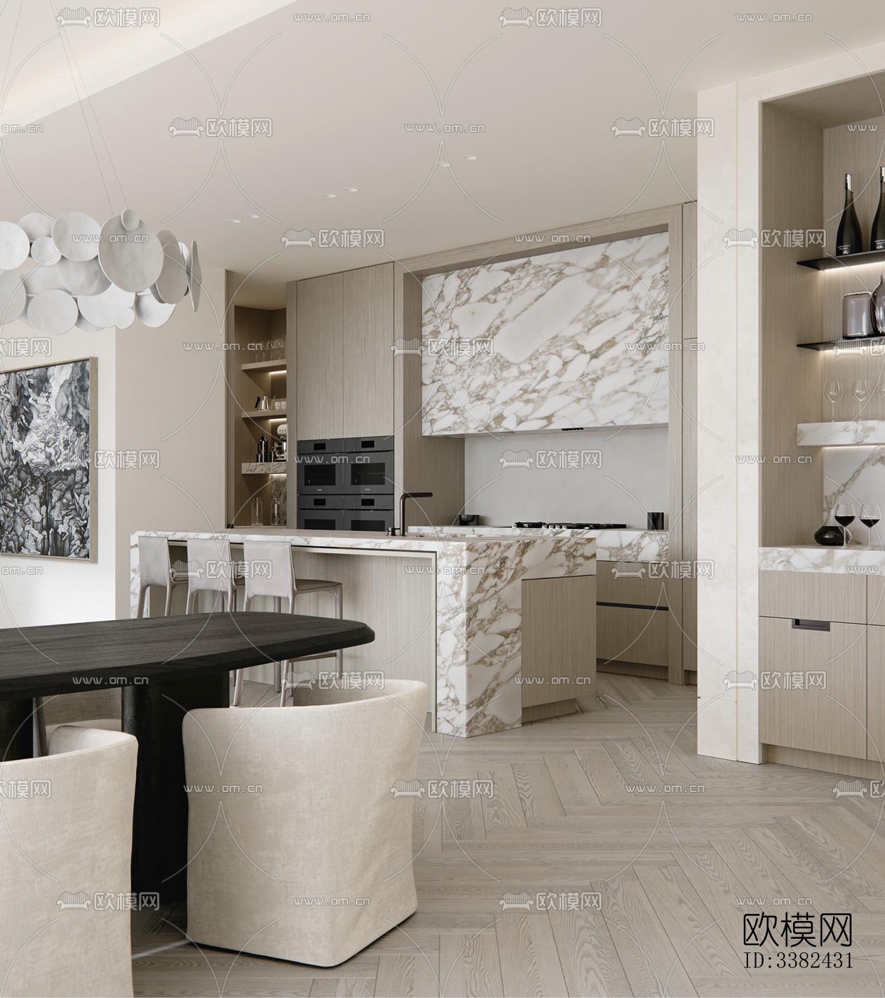 现代别墅效果图下载（渲染图17）