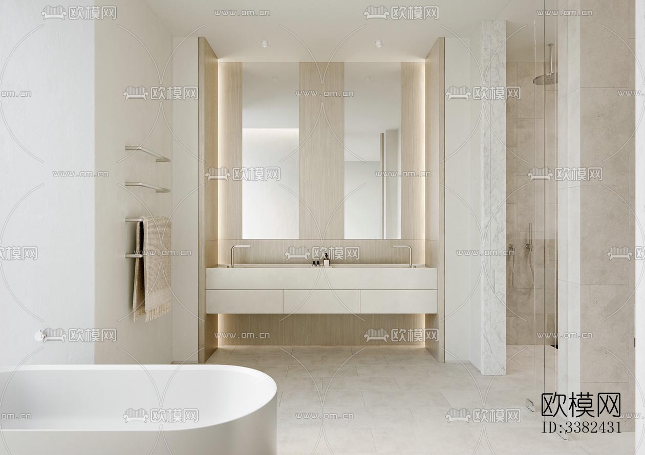 现代别墅效果图下载（渲染图3）