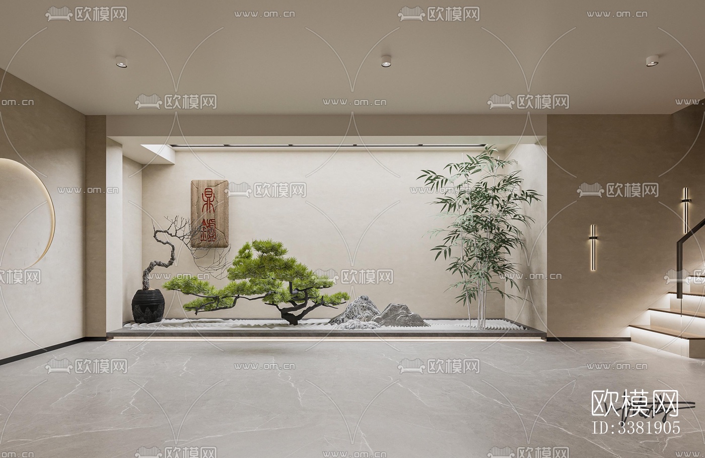 现代别墅效果图下载（渲染图12）