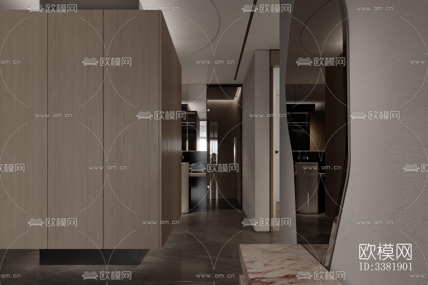 现代别墅效果图下载（渲染图9）