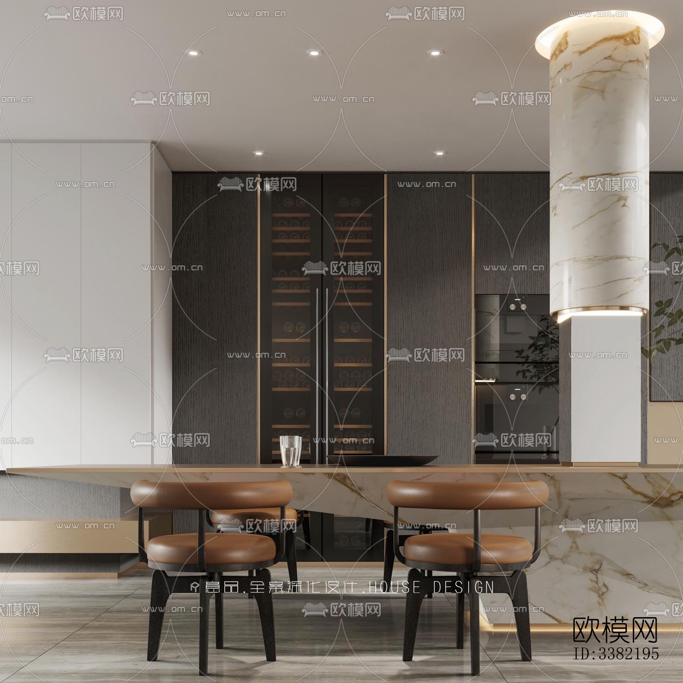 现代别墅效果图下载（渲染图4）