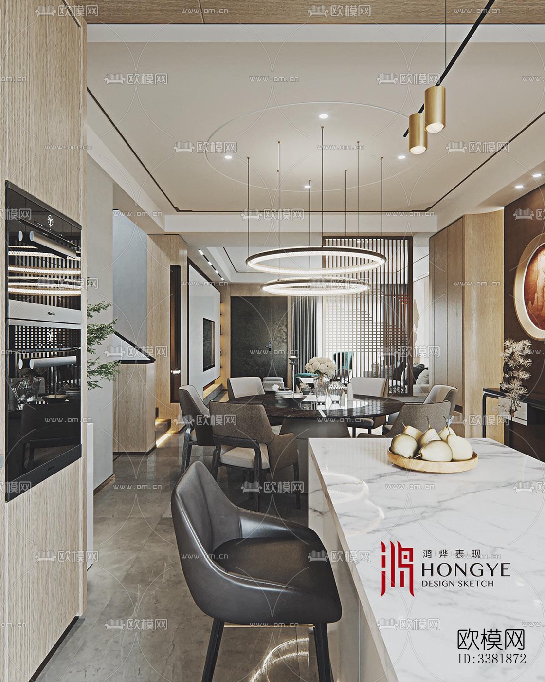 现代别墅效果图下载（渲染图11）