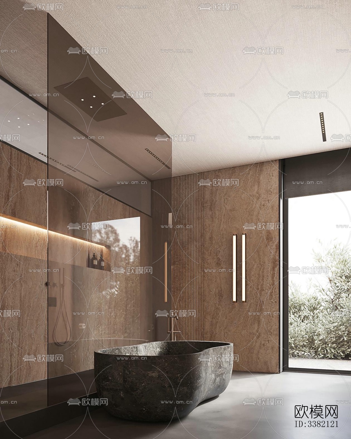 现代别墅效果图下载（渲染图5）