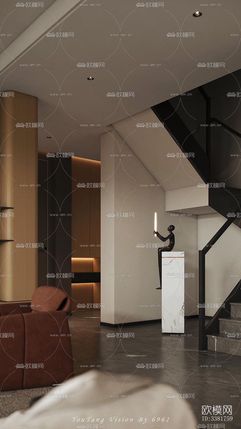 现代别墅效果图下载（渲染图12）