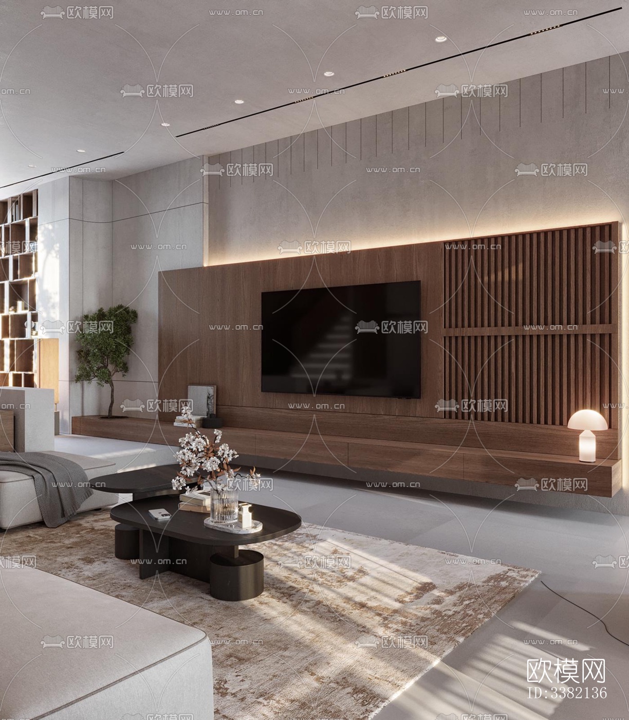 现代别墅效果图下载（渲染图4）