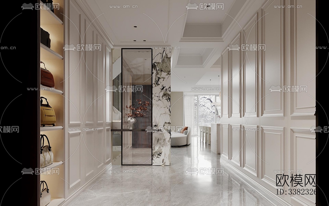 现代别墅效果图下载（渲染图9）