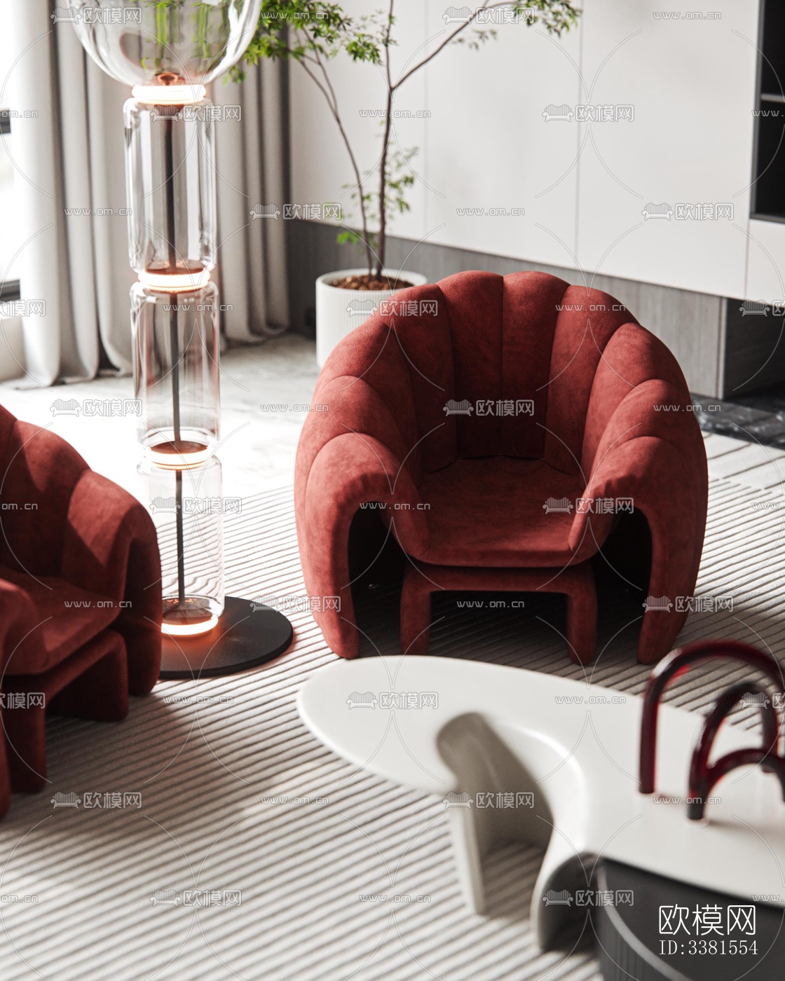 现代别墅效果图下载（渲染图4）