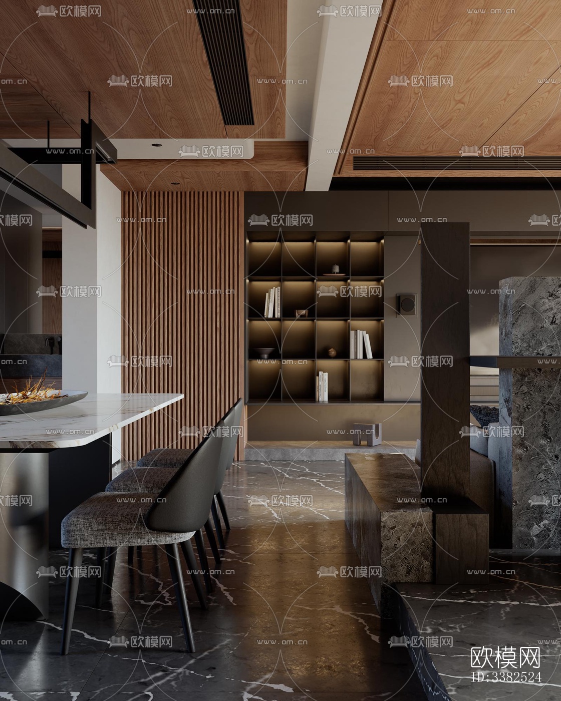 现代别墅效果图下载（渲染图2）