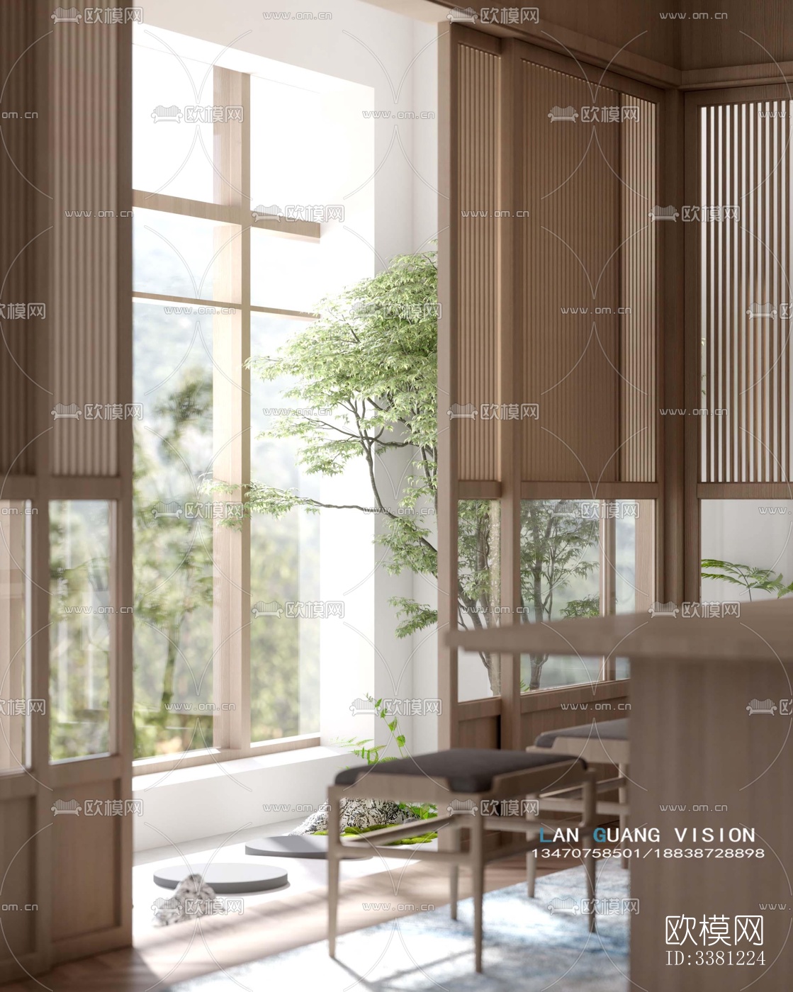 现代别墅效果图下载（渲染图3）