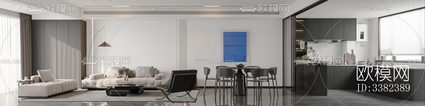 现代别墅效果图下载（渲染图5）