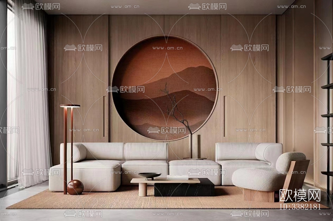 现代别墅效果图下载（渲染图4）