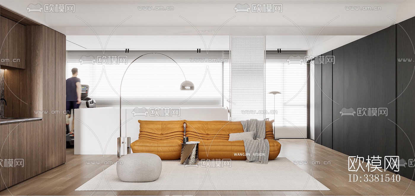 现代别墅效果图下载（渲染图11）