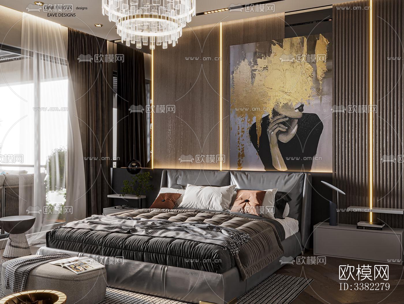 现代别墅效果图下载（渲染图7）