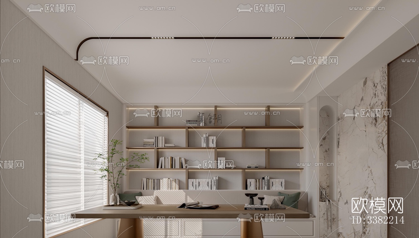 现代别墅效果图下载（渲染图3）