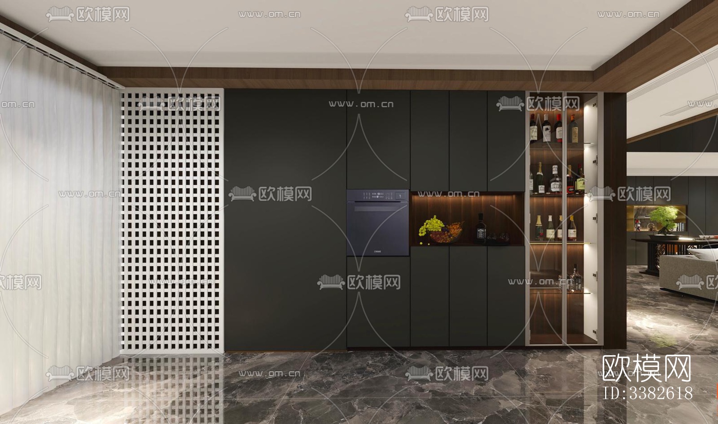 现代别墅效果图下载（渲染图9）