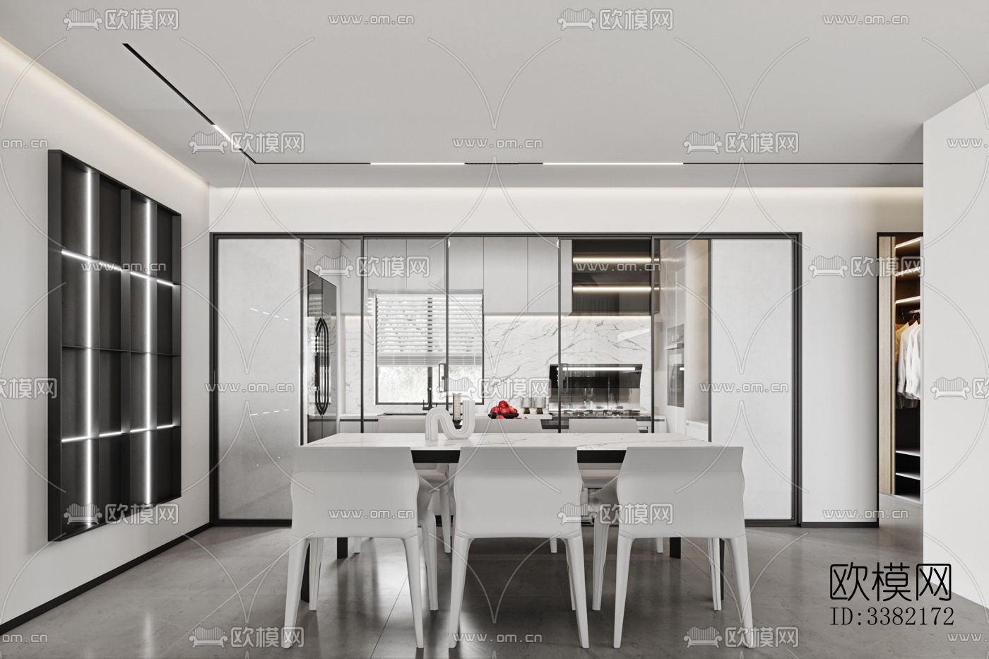 现代别墅效果图下载（渲染图12）