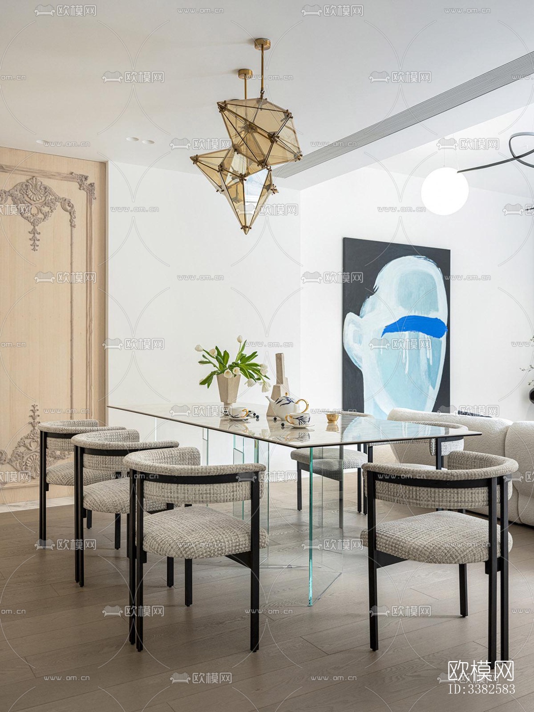 现代别墅效果图下载（渲染图7）