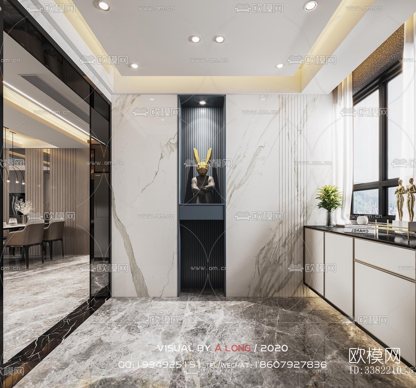 现代别墅效果图下载（渲染图5）