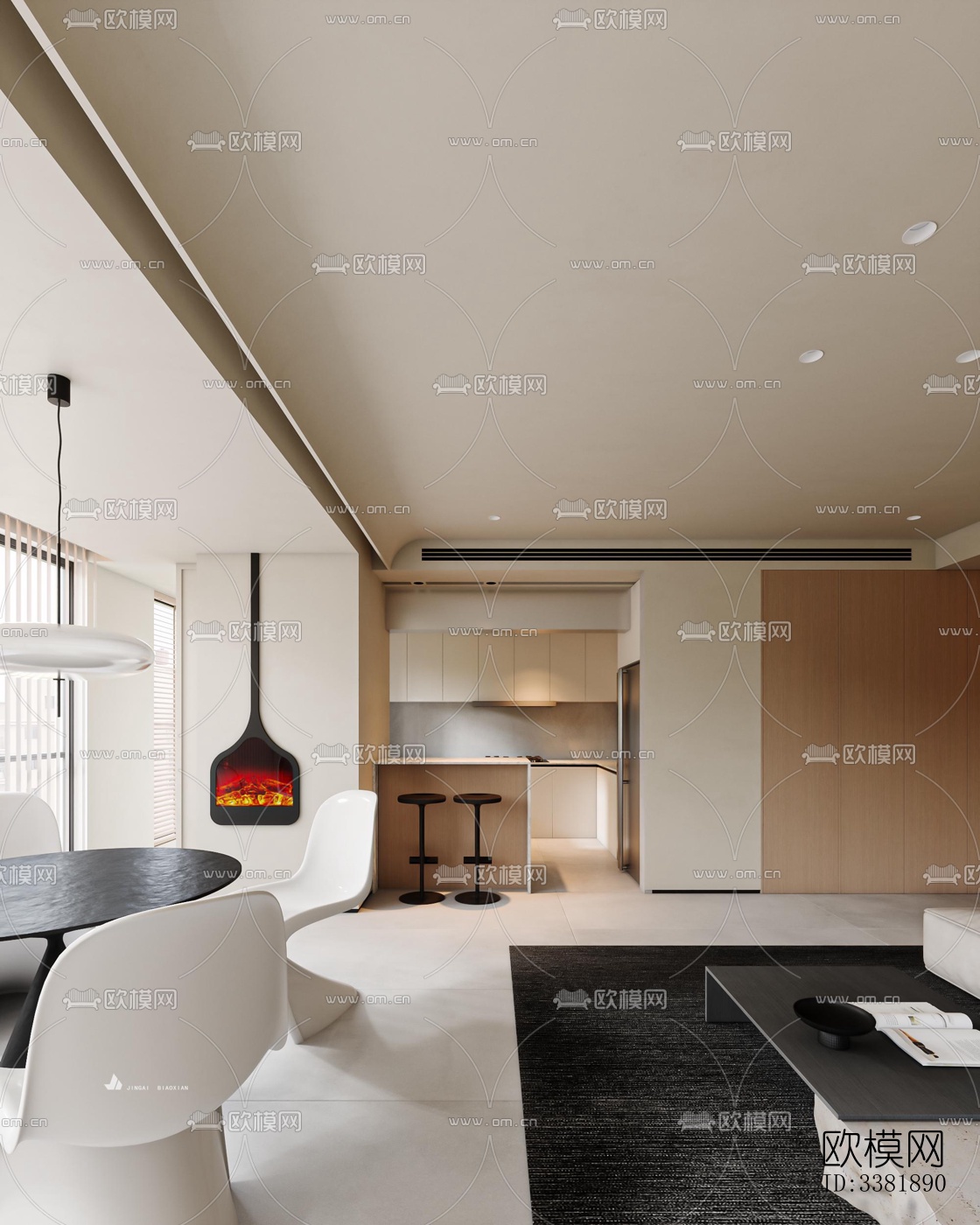 现代别墅效果图下载（渲染图11）