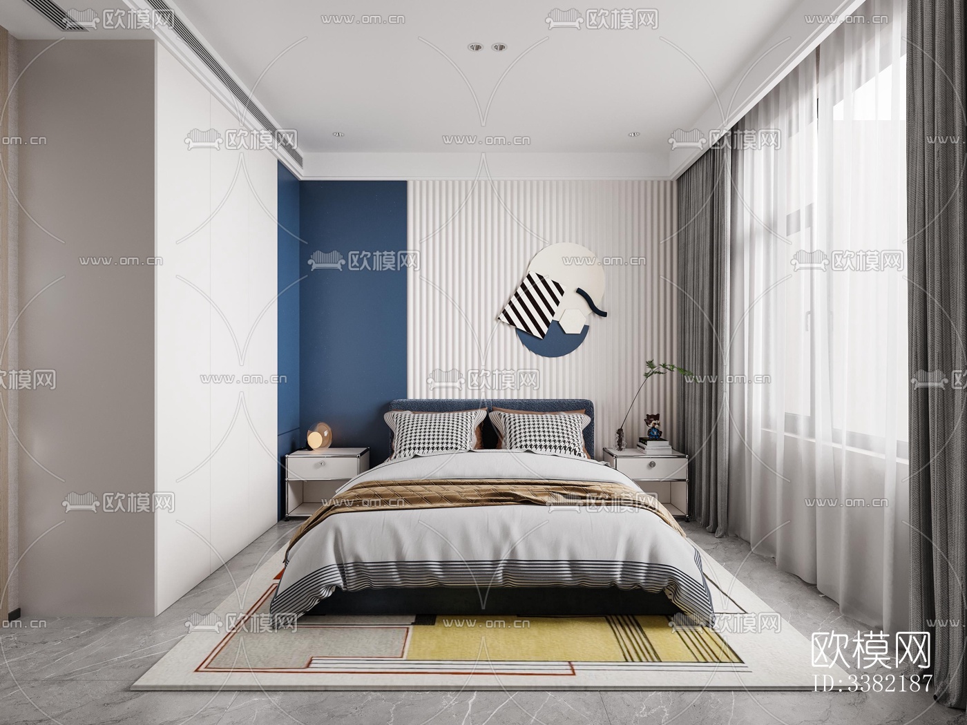 现代别墅效果图下载（渲染图2）