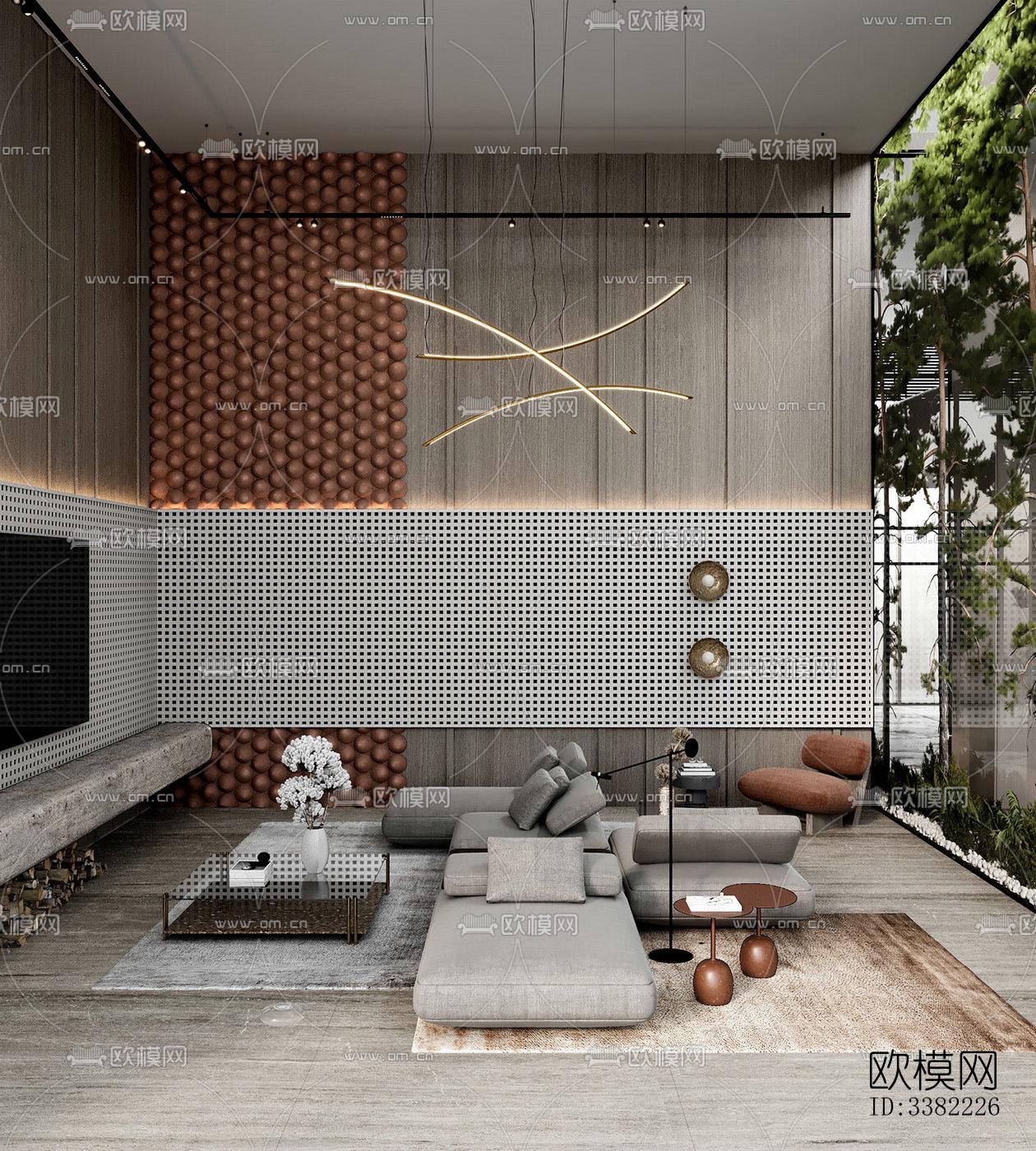 现代别墅效果图下载（渲染图16）