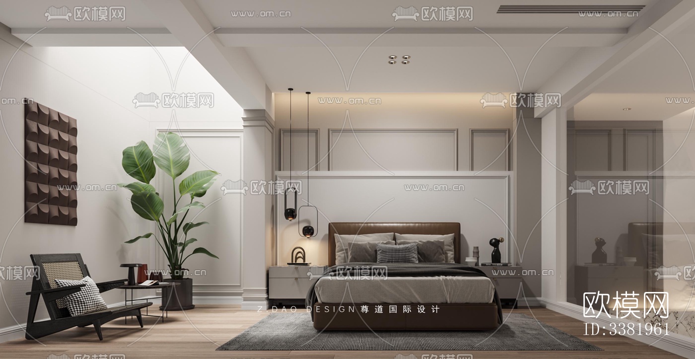 现代别墅效果图下载（渲染图9）