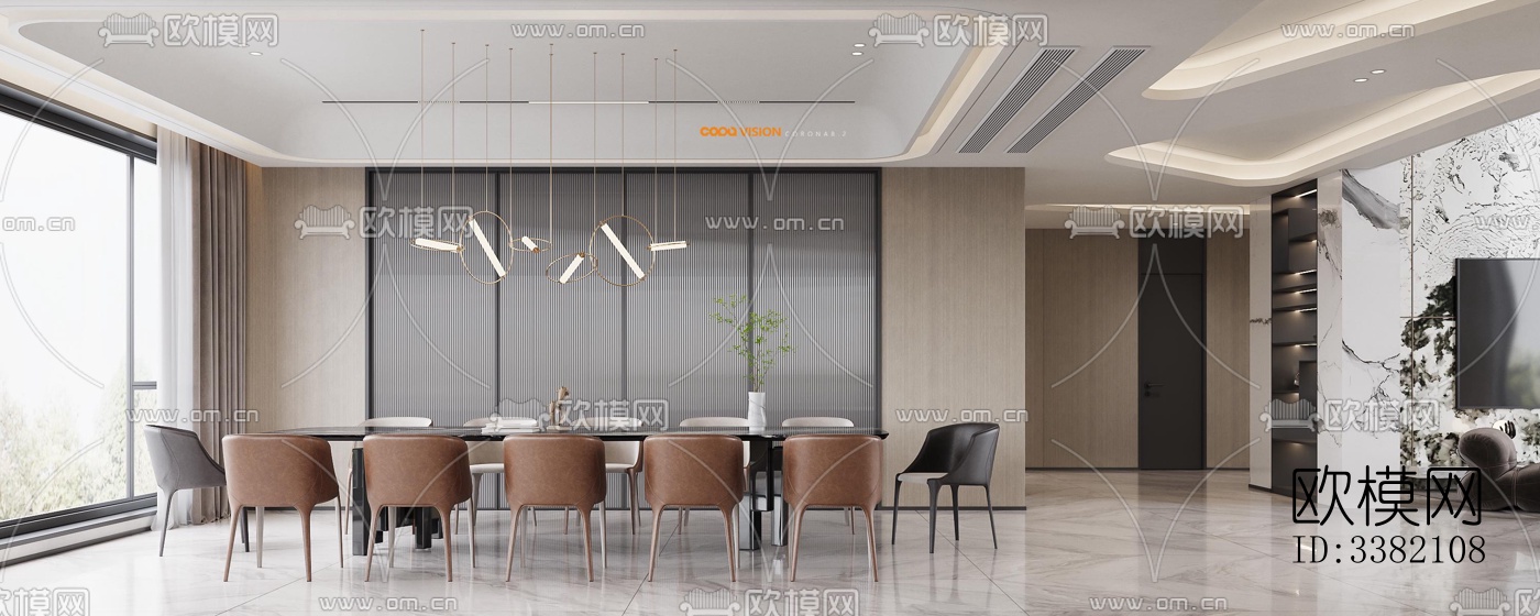 现代别墅效果图下载（渲染图13）