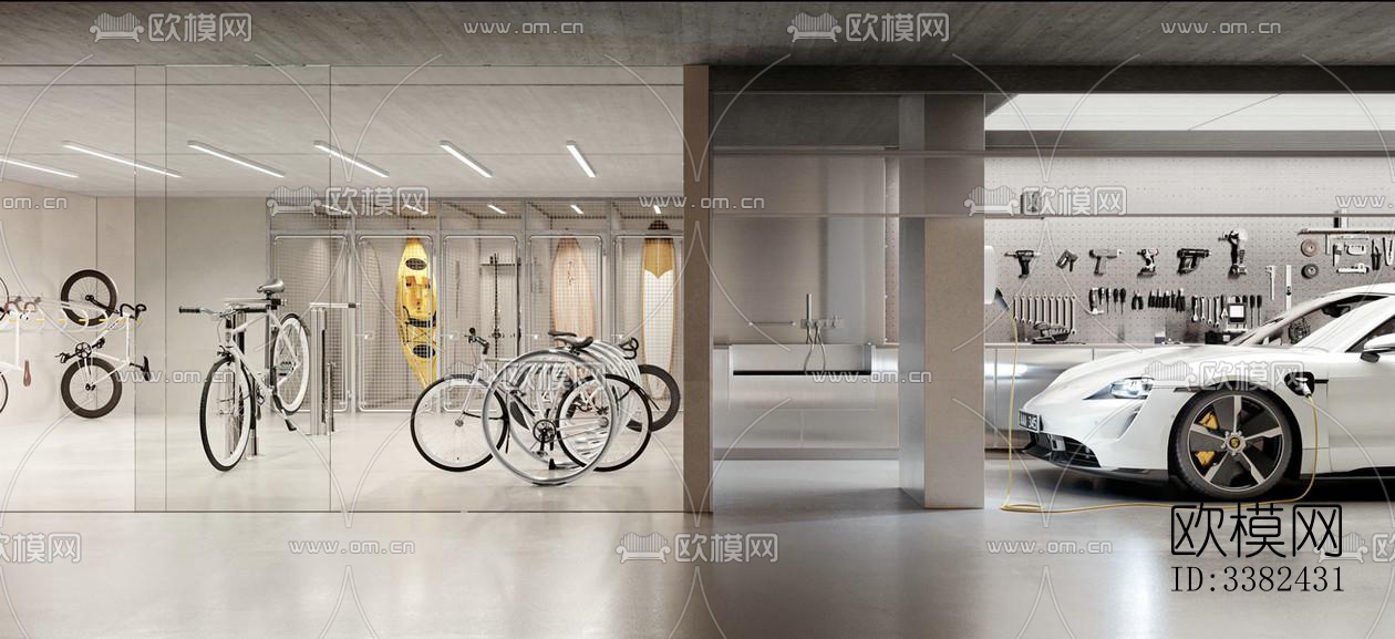 现代别墅效果图下载（渲染图11）