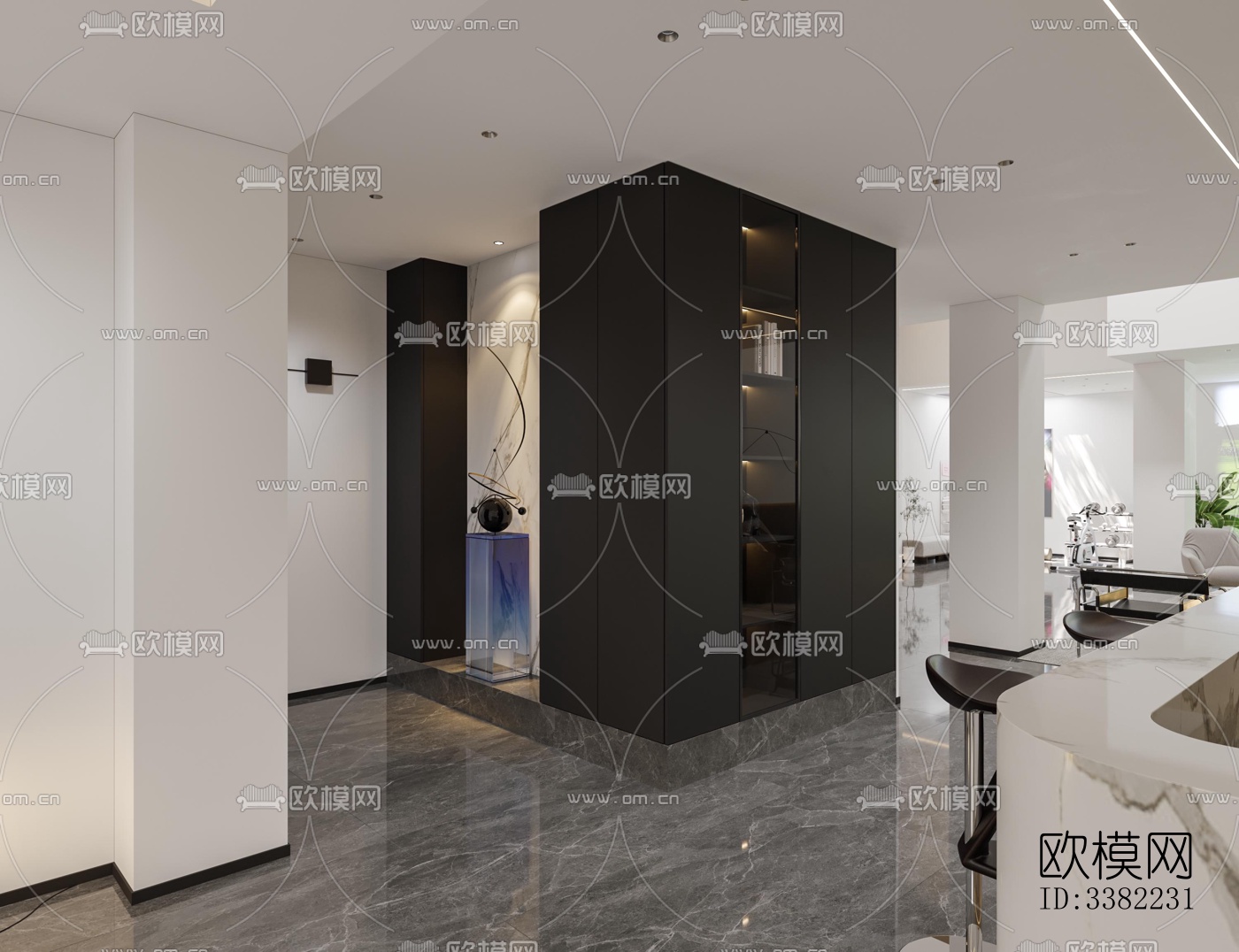 现代别墅效果图下载（渲染图11）