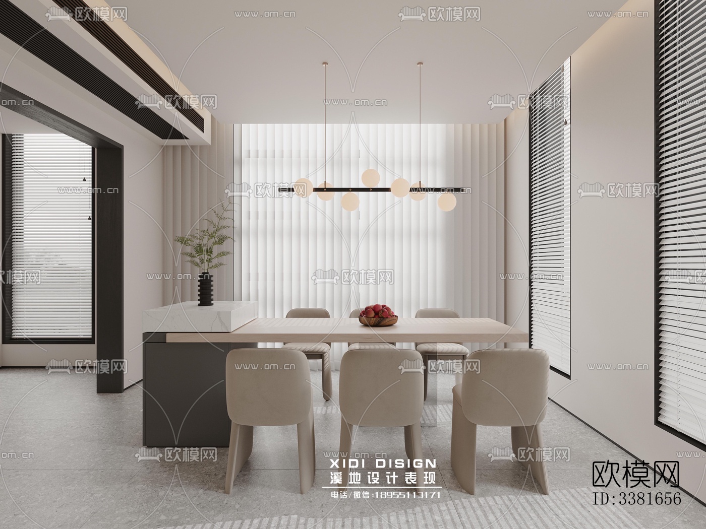 现代别墅效果图下载（渲染图8）