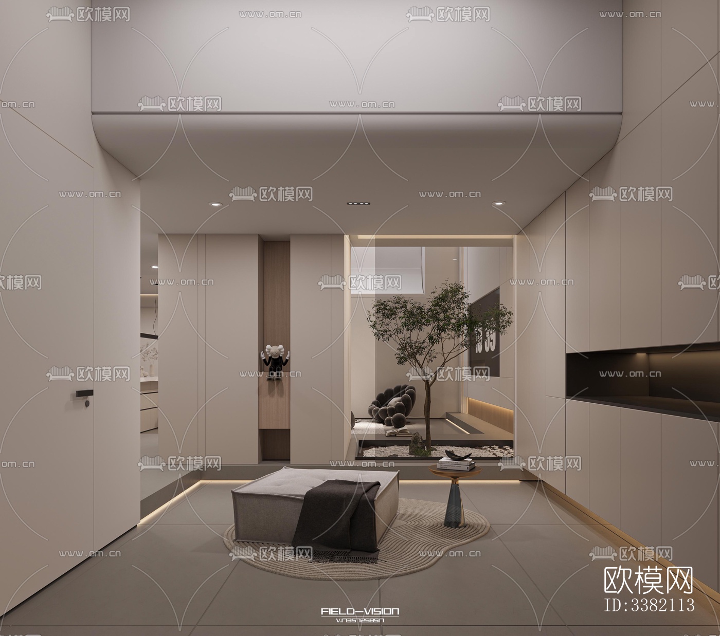 现代别墅效果图下载（渲染图15）