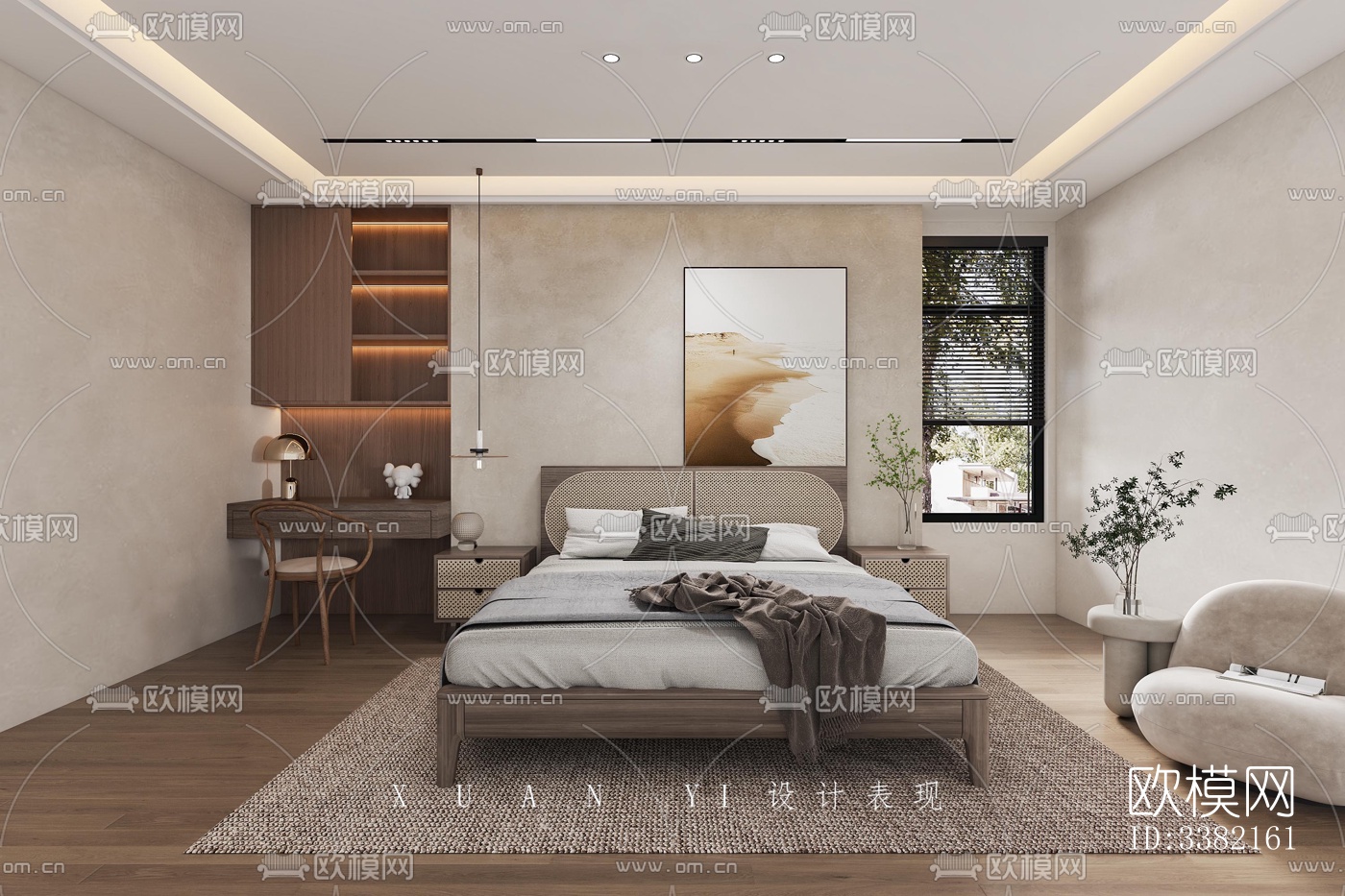 现代别墅效果图下载（渲染图3）