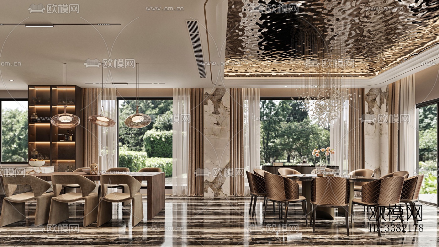 现代别墅效果图下载（渲染图5）