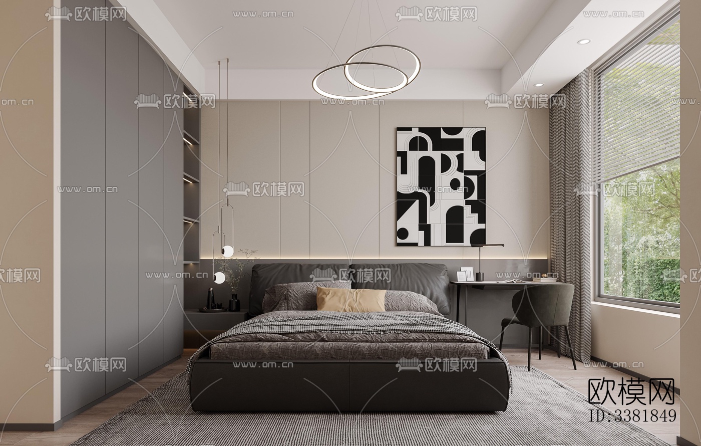 现代别墅效果图下载（渲染图7）