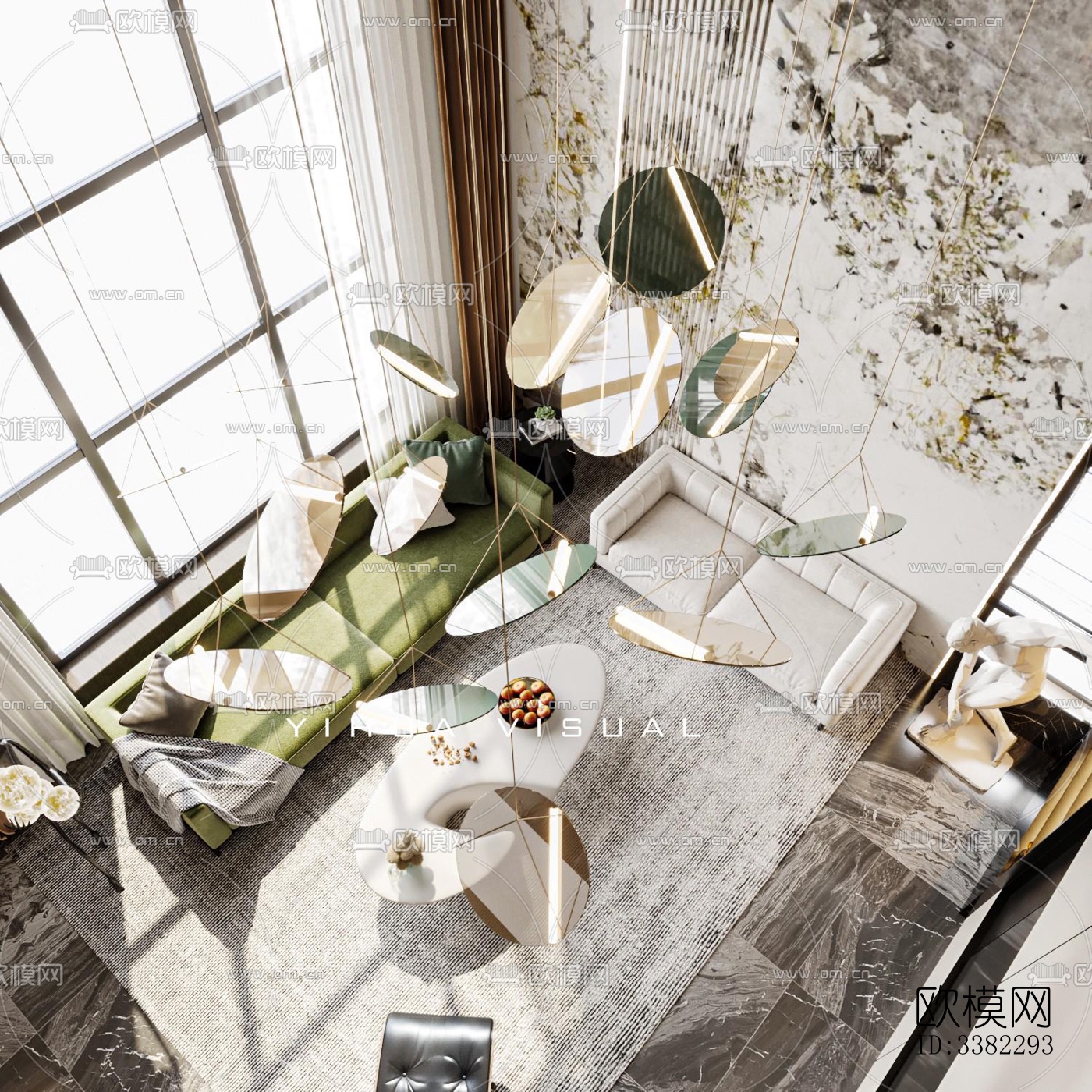 现代别墅效果图下载（渲染图4）