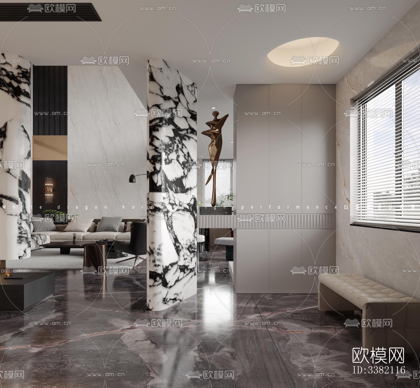 现代别墅效果图下载（渲染图5）